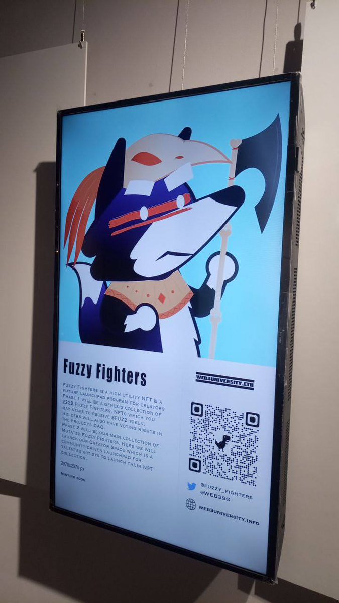 Fuzzy Fighters X Web3sg

We will be giving away 10 WL spots to our community.
We posted this late! We need the wallets tonight!

Steps to enter:
Follow 
<a href="/web3sg/">WEB3SG</a>
@fuzzy_fighters 
@Ki3ranNFT

Like and RT and tag a friend!
20mins!