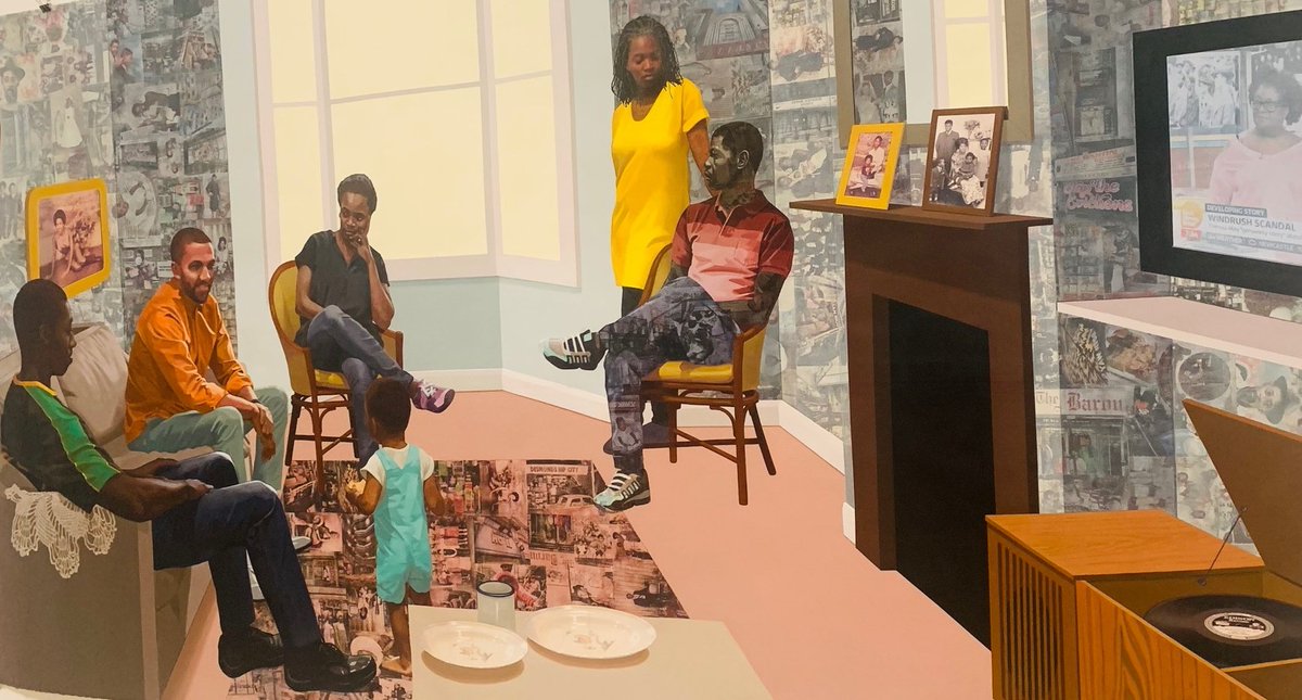 I_see_no_spider's tweet photo. Well curated, although the Past, Present, Future room felt as #RacismInBritain was portrayed as 'historical' rather than still pervasive. Watched @abenaopp talk just this morning about police failings, #ValeriesLaw @Sistah_Space
Work is still needed 👏🏾👊🏾
#LifeBetweenIslands @Tate https://t.co/NDmiYCqx3d