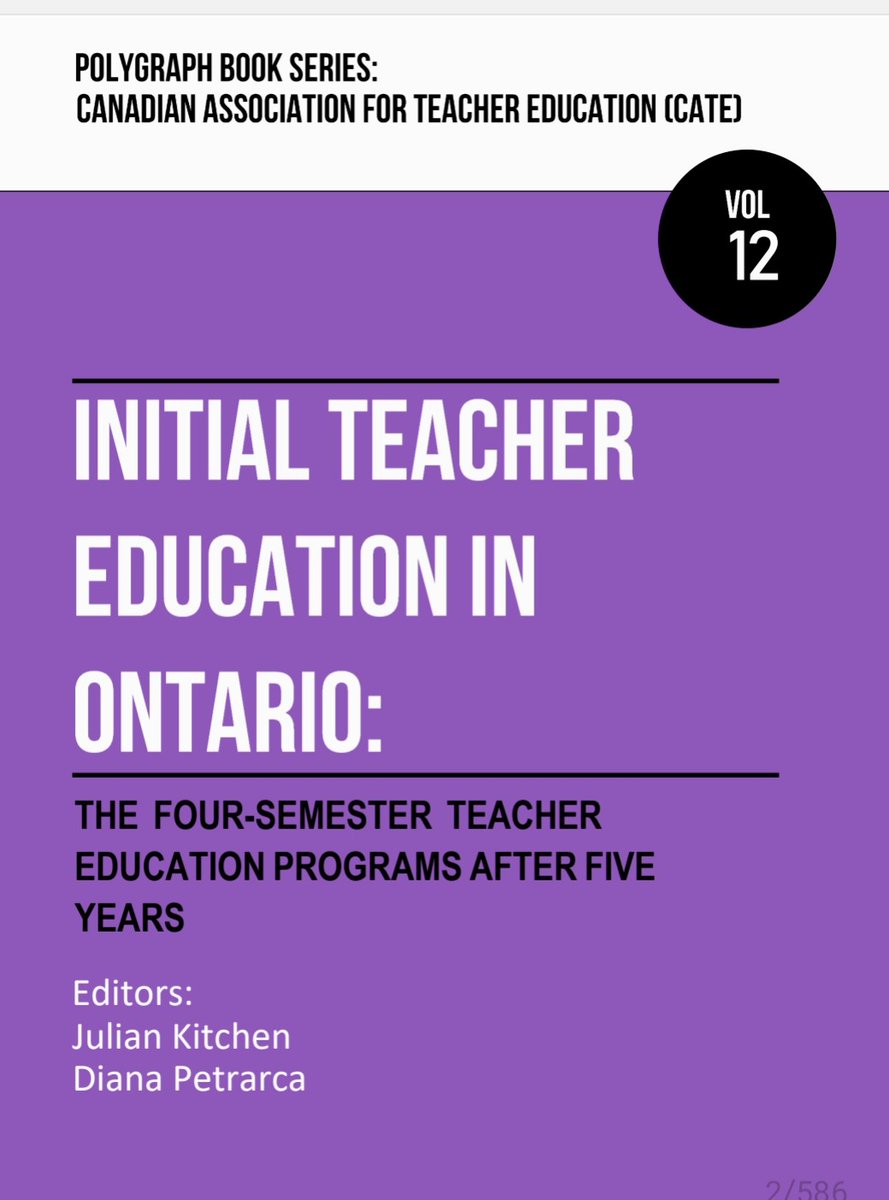 _DrDi's tweet photo. Interested in teacher education? Check out our hot-off-the-press open-access book published via @AcfeCate 
A provincial collaboration 
@JulianDKitchen
 @svannuland
@RozenRobyn
@jenniferlaffier
@jmuellerprof
@salvatorim
@caroldoylejones
@blairproject
https://t.co/KwKjLILXN1 https://t.co/8EF8LrbWHO
