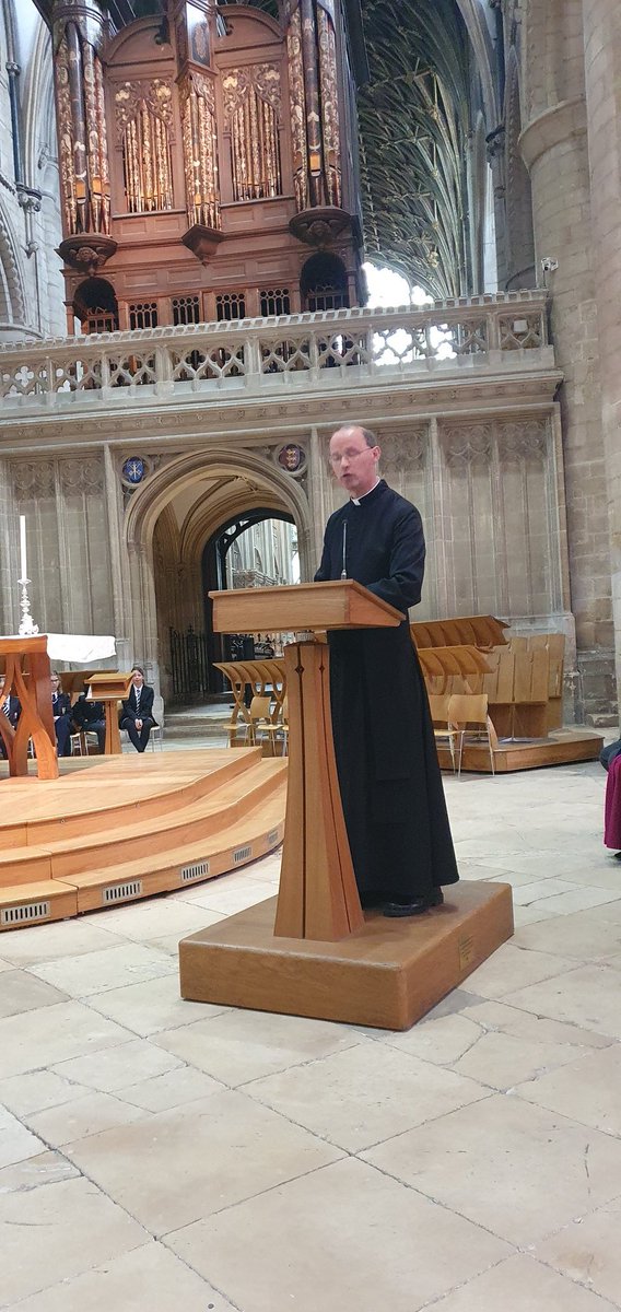 A warm &amp; heartfelt Gloucester farewell to Dean Stephen now Bishop of Salisbury! Wonderful Eucharist &amp; great speeches. 
#celebration #thanksgiving #blessing
<a href="/GlosCathedral/">Gloucester Cathedral</a> <a href="/GlosDioc/">The Diocese of Gloucester</a> <a href="/DioSalisbury/">Diocese of Salisbury</a>