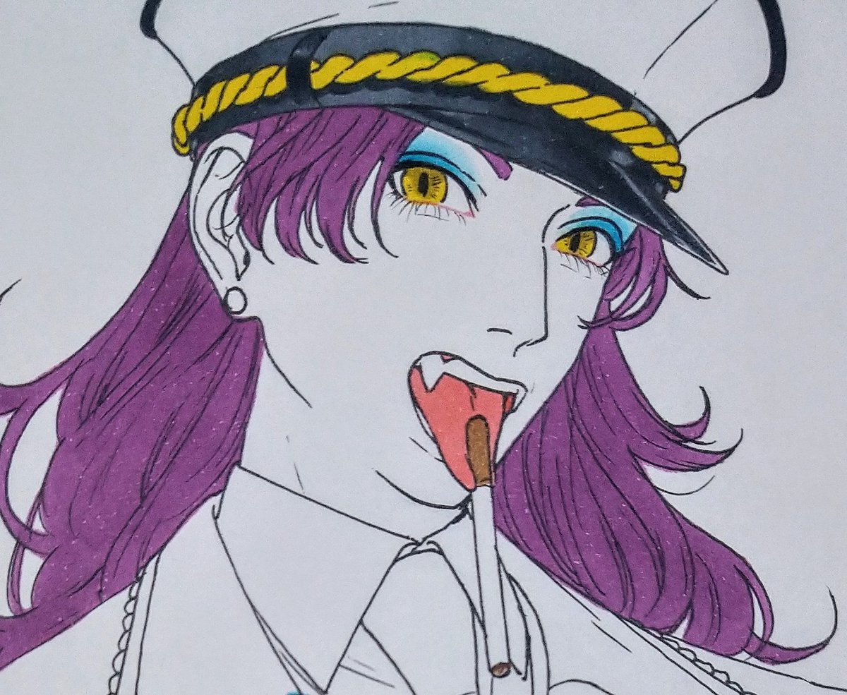 「珍しいキャラ描いてる 」|依田川のイラスト