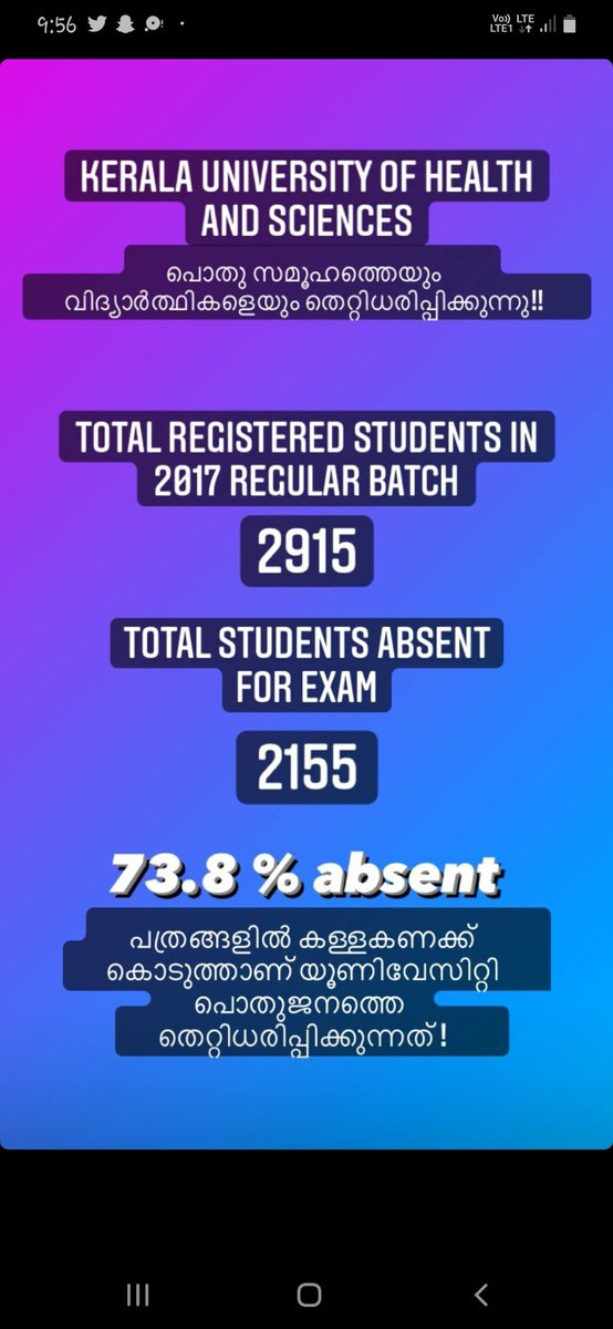 AnaghaPR99's tweet photo. #JusticeforFinalYearMedicos
#TeachUsBeforeExams
We demand justice. KUHS cant oppress our voice.This is not 18 th century to rule us like a king. https://t.co/Hd8mu1PFnG