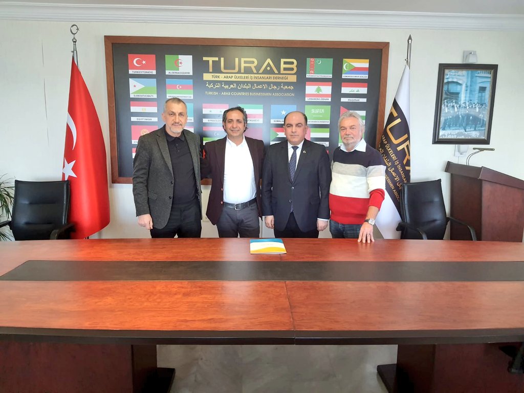 nevafkilic's tweet photo. Turab ( Türk Arap ülkeleri işadamları Derneği ) Genel Başkanı Başkanı Sayın Fahri Kuş ziyaret edildi. 15.03.2022 - Salı Günü- Mersin #nevafkılıç #Irak #Mersin #usiad #turab https://t.co/ylKacrdl4S