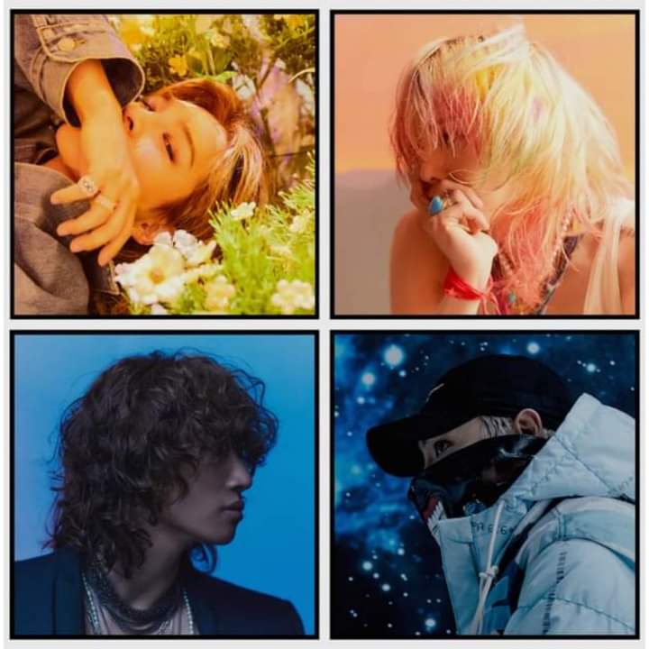 ShiningGD's tweet photo. Todos tienen media cara cubierta y aún así son las personas más hermosas que he visto en mi vida, ¿qué clase de amarre me hicieron? 
#BIGBANGisBACK https://t.co/KVjUqEiGGA