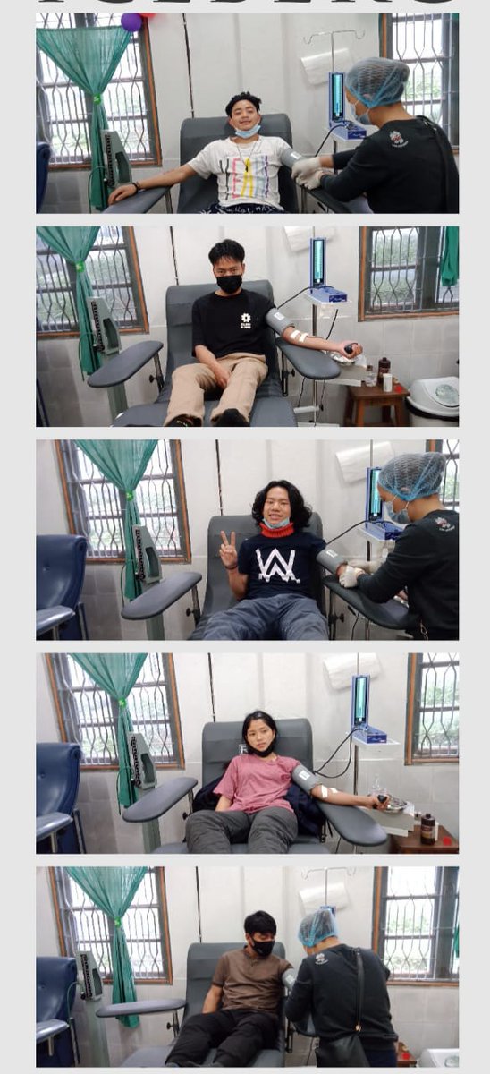 DiproZiro's tweet photo. A VOLUNTARY BLOOD DONATION CAMP was  organised by the ST CLARET COLLEGE SALAYA ZIRO in collaboration with the Blood bank  Gyati Takka General Hospital.
Altogether 12 units of  blood was  donated. https://t.co/lBHxLncIO0
