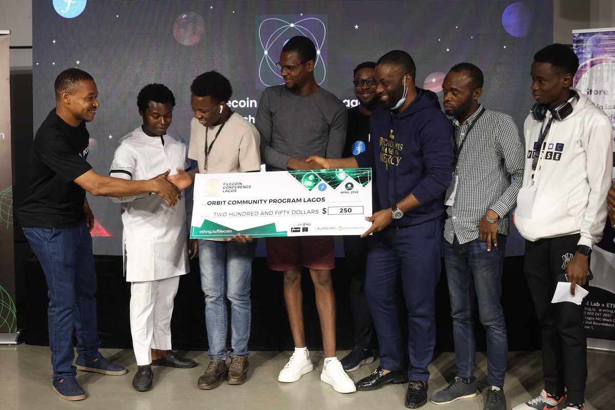 mr_abims's tweet photo. What an awesome experienceit was participating at #BuildwithFilecoin hackathon yesterday and being able to build something out in few hours was an exciting one.
Worked alongside @davidpius10 to get something up and running @EthereumNigeria @FilFoundation https://t.co/F83ZSnUAhu