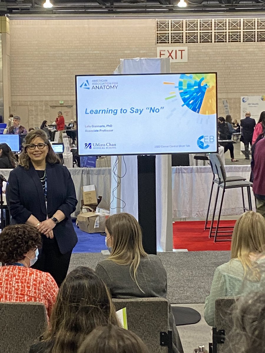 PreservedWell's tweet photo. @DrLelaG is presenting at #Anatomy22 Career Central! Come hear how saying No is ok and how to do it well! https://t.co/XA9KyTn0Rm