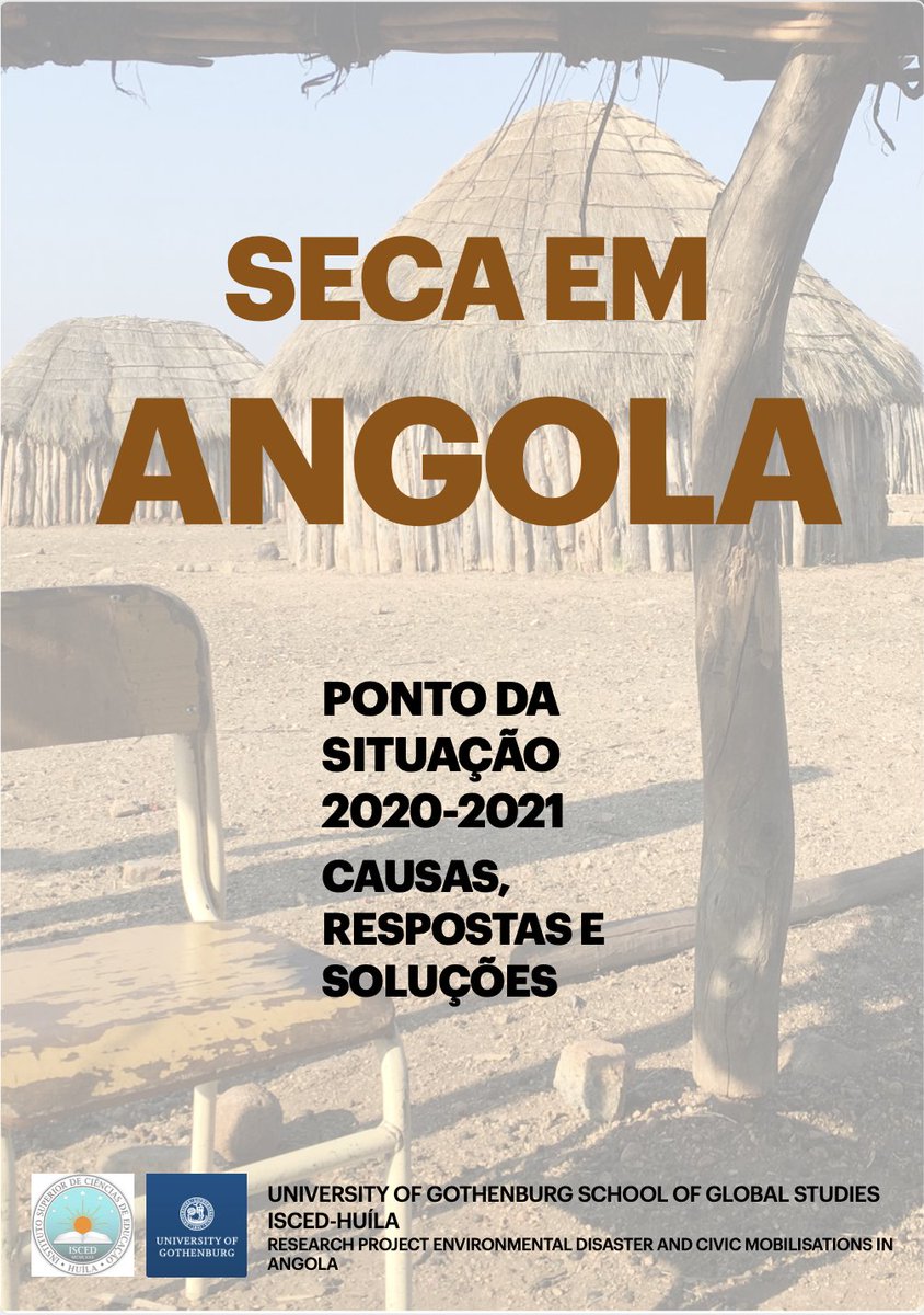 AngolaSeca's tweet photo. Relatório: Seca em Angola. Ponto da Situação 2020-2021. Causas, Respostas e Soluções. Download: https://t.co/vxWtPS2oD2 https://t.co/XDYLE2QunK
