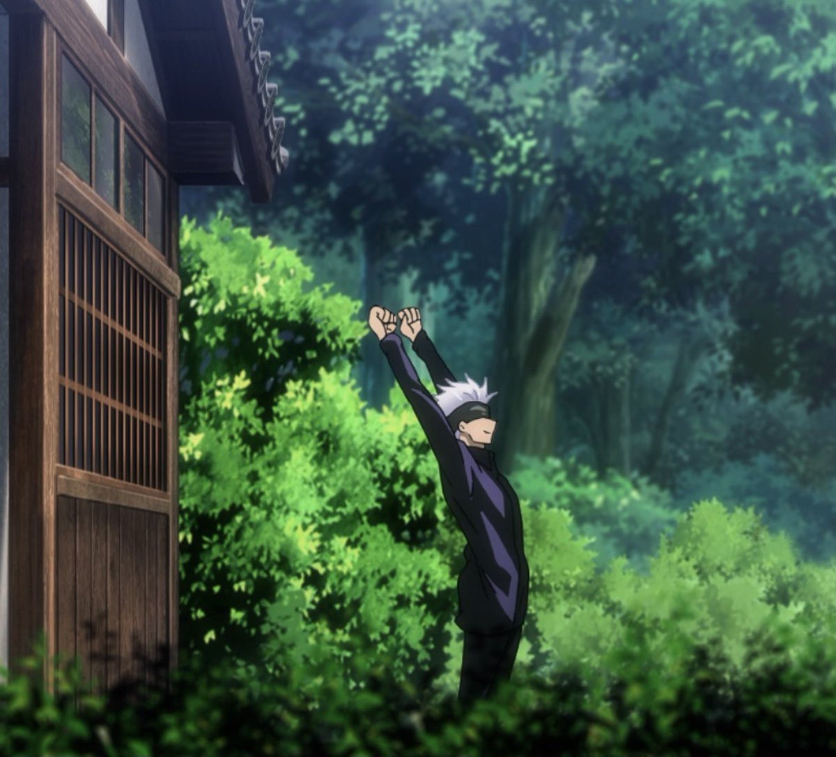 ⠀ 
⠀ 
He’s finally awake. He wishes the reader a good morning.⠀ 
⠀