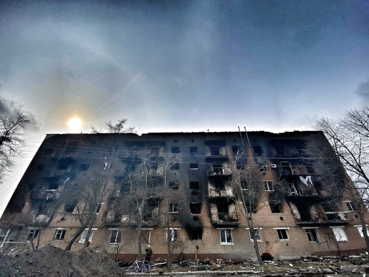 AlexKLP's tweet image. 🇺🇦Ukrainian cities after the shelling of ruZZian troops...
#SaveUkraineNow #Ukraine  #Stoprussia #StopWarInUkraine #StandsWithUkraine #StopPutin