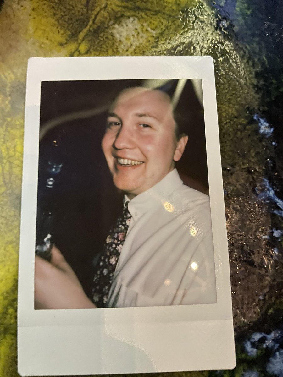 viddycent4's tweet photo. So happy to have these gr8 Polaroids of my gr8 husband at a gr8 wedding https://t.co/a7h78bNkas