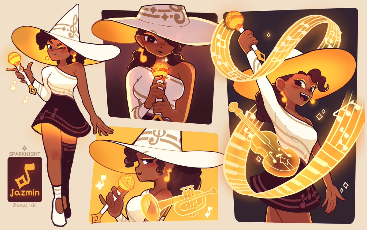 Gaziter's tweet photo. Meet Jazmin, the music witch 🎶✨ https://t.co/2OKTzfUw3d