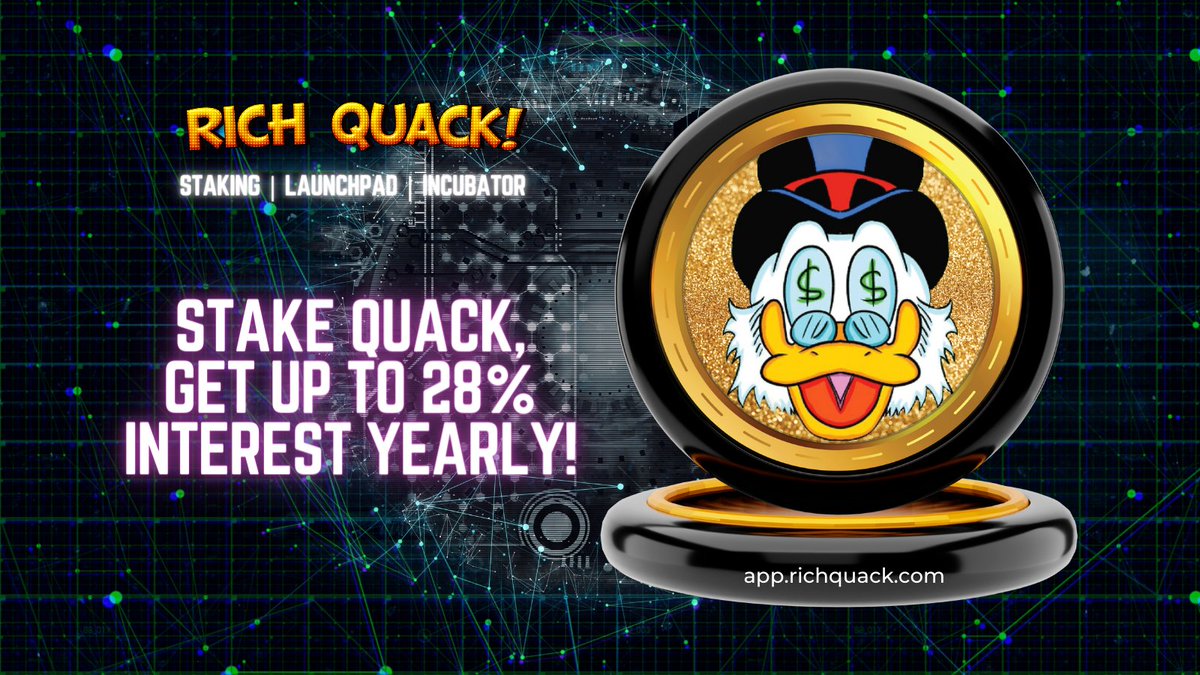 RichQuack's tweet photo. @elonmusk We got you! We are here, alive and kicking!

$QUACK $QUACK $QUACK!!!

#ElonMusk #RichQUACK #QUACKattack #QuackArmy https://t.co/3dsEup9DXG