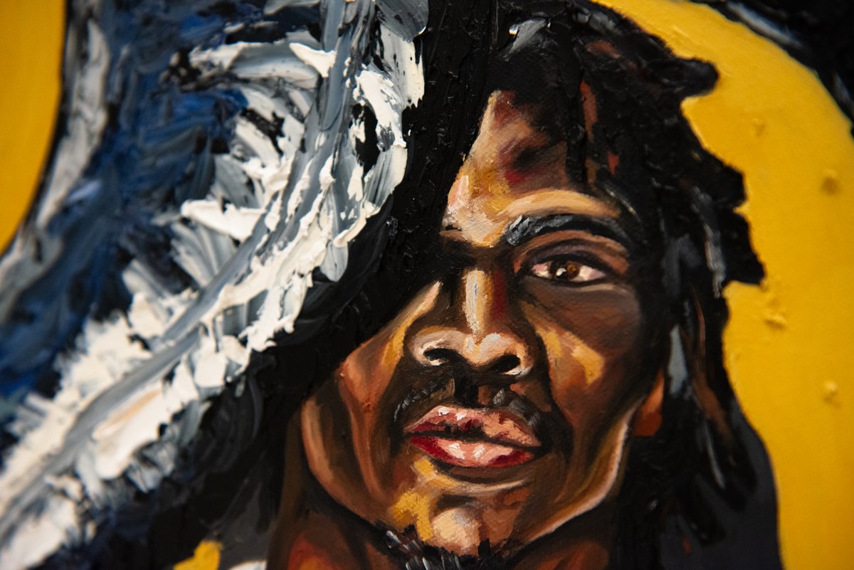 ColaMuseum's tweet photo. Malik Greene
24 Candles, 2021
Oil on canvas
On view in 22 South Carolinians
© Malik Greene

Hear from Greene this Thurs 4/7, at the final #FAAAC presents 22 South Carolinians Salon Series >> https://t.co/i2ITS6ZU2q

#SlowLookSunday #22SC https://t.co/sWAcWsPmnT