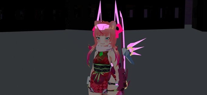 へへ…新しい姿でバーチャルの世界に来たぜェ(ゲス忍者声)…指が…ない?! 