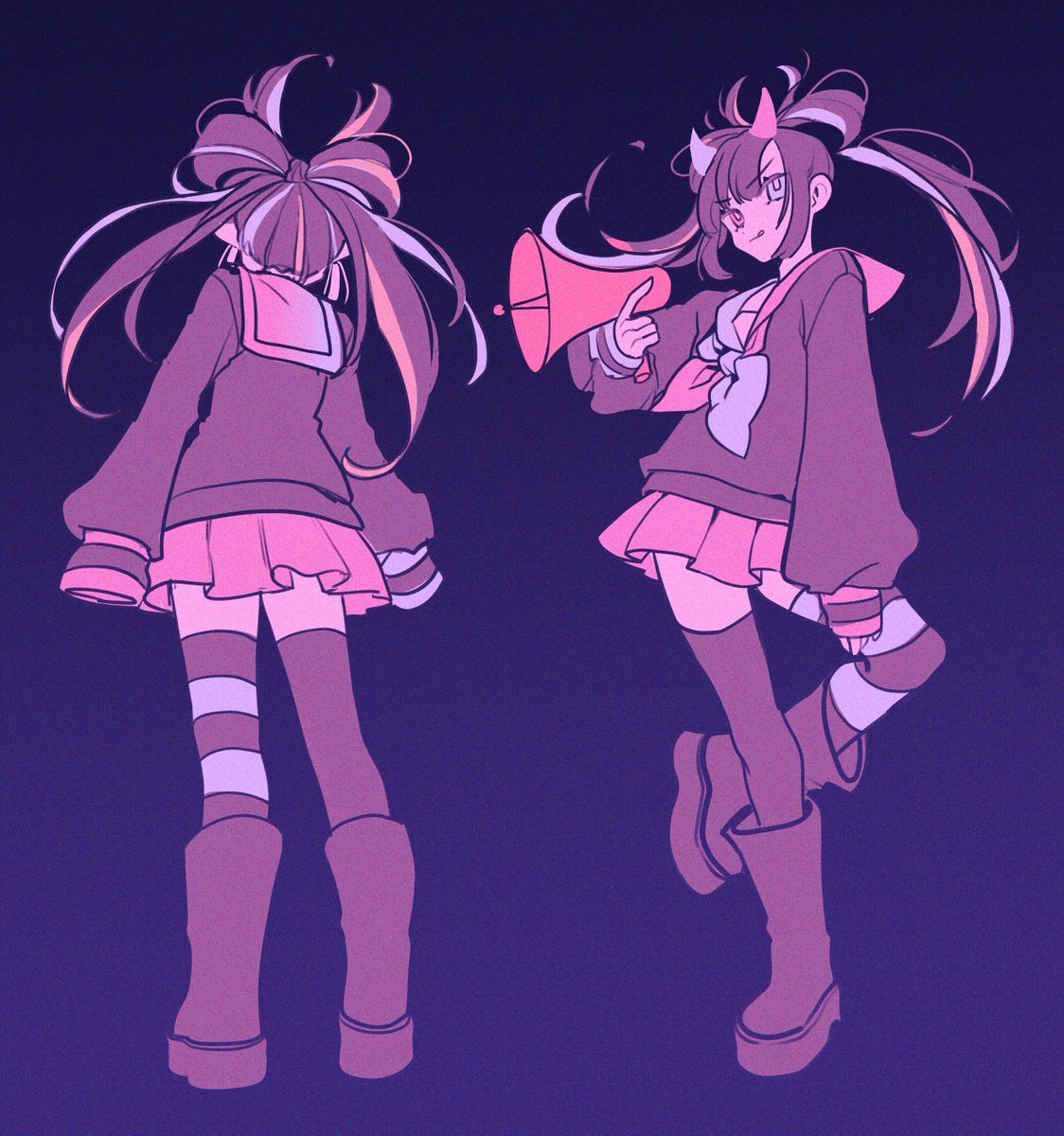 akma_corp's tweet photo. Let me introduce AKMA from the desire of freedom!
--
She is a free-spirited AKMA😈 girl who often goes in and out of the human world, mainly singing rock genres.

#NFT #animegirl https://t.co/LpDZgBTzDY