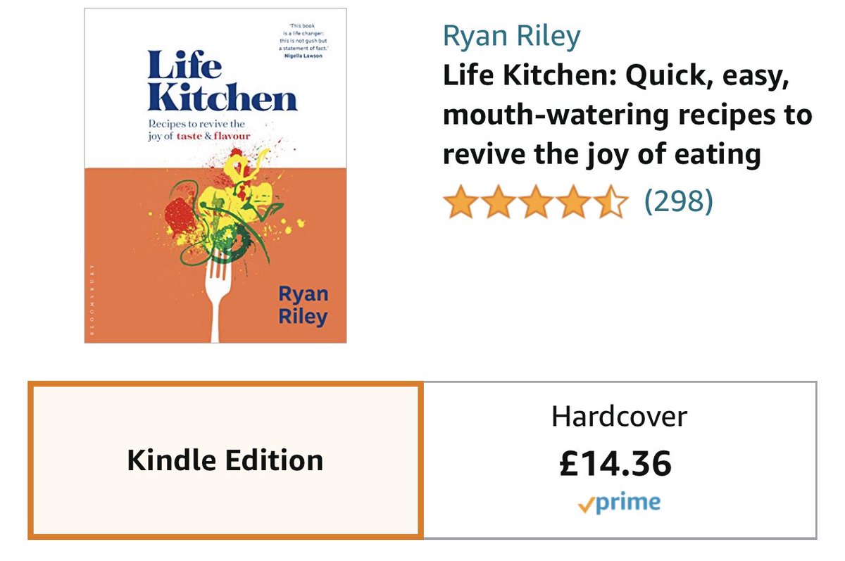 Amazon has just alerted me to the fact I have TWO kindle editions of our debut <a href="/LifeKitchen/">Life Kitchen</a> cookbook. So I’m going to give them away. 

I can email you the code! Does anybody need a copy of my debut cookbook?