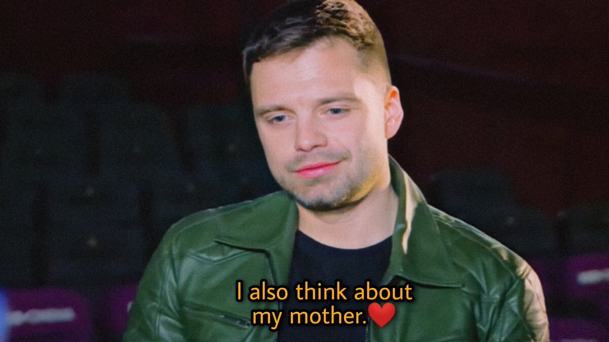 theradrady's tweet photo. Sebastian Stan talking about how because of his mother his first association with "Romania" will always be "Courage" is all kinds of beautiful! The way he is so grateful for all she did for him and proud of his origins, too. ❤️
#SebastianStan https://t.co/KX91GngJhq