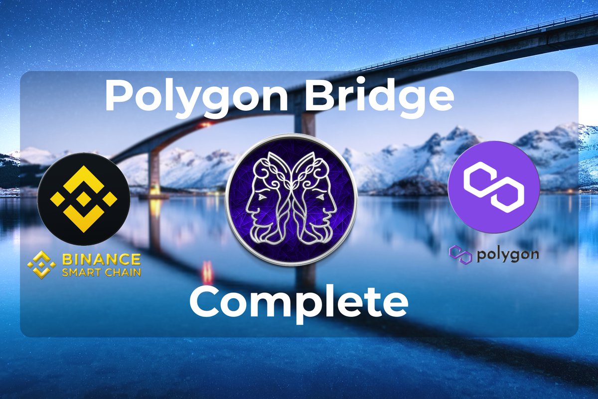 📌New milestone was reached as we`ve bridged with <a href="/0xPolygon/">Polygon | POL</a>!

📈This will increase interoperability with the #Polygon &amp; #Ethereum blockchains &amp; will be very helpful when our #NFT Auction Store gets live later this month.

#seedify #trade #investment #launch #startup