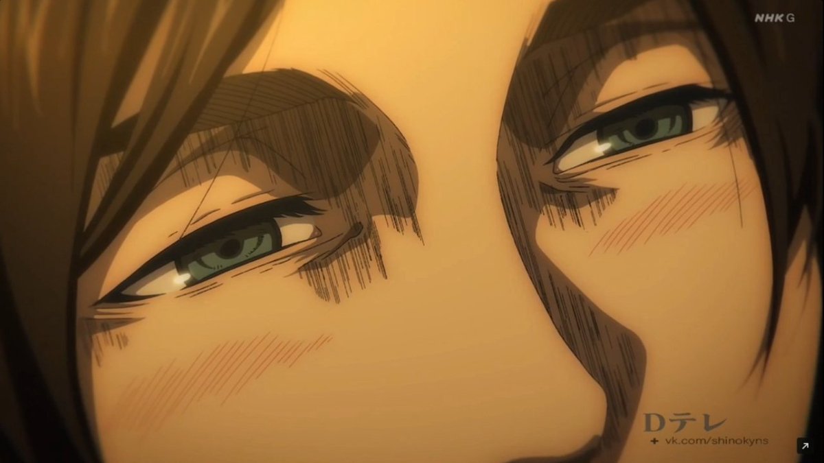 killforjaeger's tweet photo. no puedo expresar en palabras lo que sentí al ver a eren sonreír como nunca, fue tan hermoso y devastador al mismo tiempo, esta fue la última vez que vimos a eren jaeger ser feliz https://t.co/OktoFNPOi0