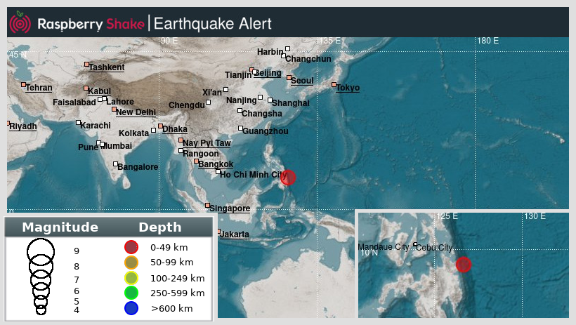 raspishakEQ's tweet photo. Preliminary M5.3 #earthquake 45km/28miles from #Bayabas, in #Philippines, 2022-04-03 15:29 UTC by @raspishake network.
Join the largest #CitizenScience #seismograph community ➡️ https://t.co/Y5O0dgJqJF
EVENT ➡️ https://t.co/n5QztcGnv8 https://t.co/S6pjPj9lRC