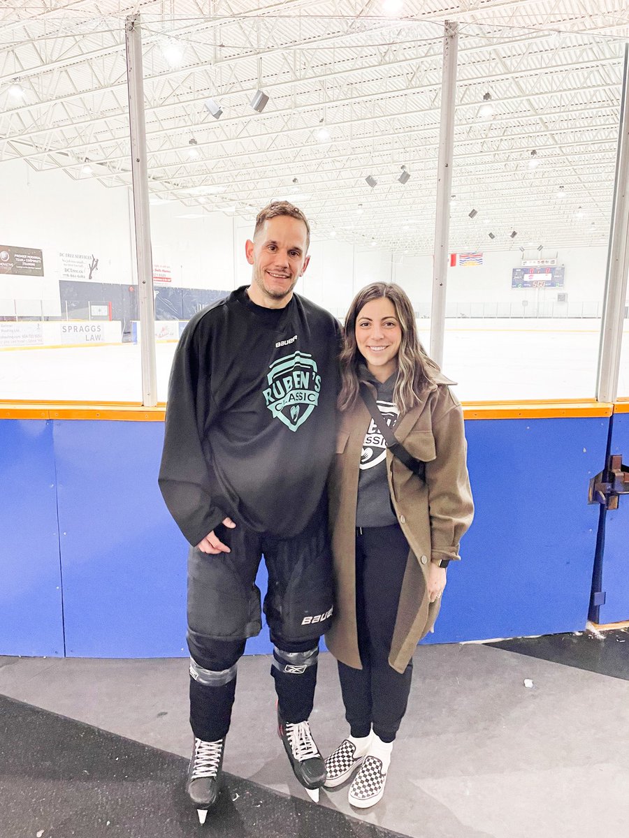 💙 Thank you to Board Members Dave and Kristy for creating Ruben’s Classic! We are thrilled that after a two year hiatus we were able to hold the event again and it was a HUGE success.

We are so grateful for both of you. 💙

#RubensShoes #RubensClassic #charityhockeygame #hockey