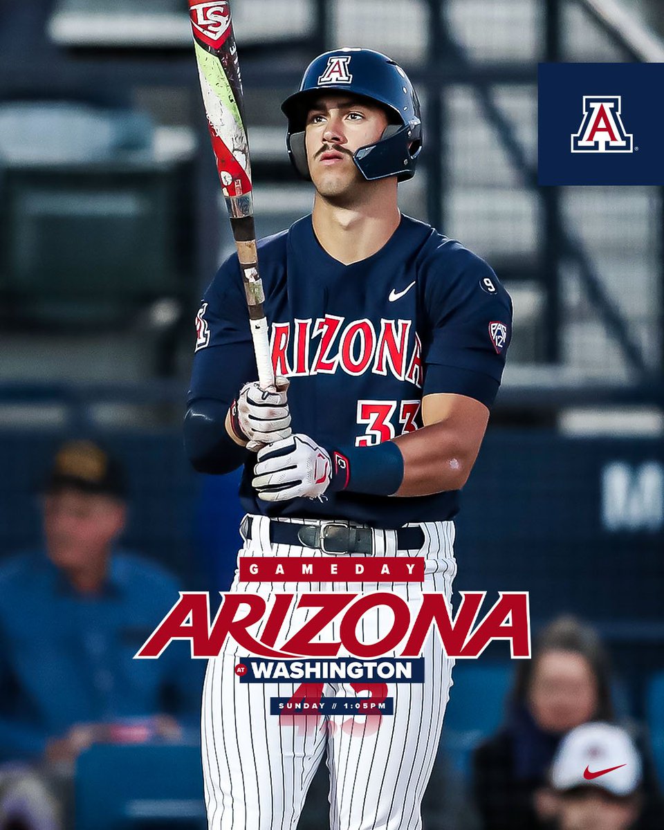 ArizonaBaseball's tweet photo. ๐๐๐๐๐๐๐โผ๏ธ #BearDown
๐ Washington
๐ 1:05 PM MST
๐๏ธ Husky Ballpark
๐ป https://t.co/G4d7HlebzY (1290 AM)
๐ป https://t.co/WparCLUoy4
๐ https://t.co/qMCCyjP6IJ https://t.co/w8Wp7eSHsx
