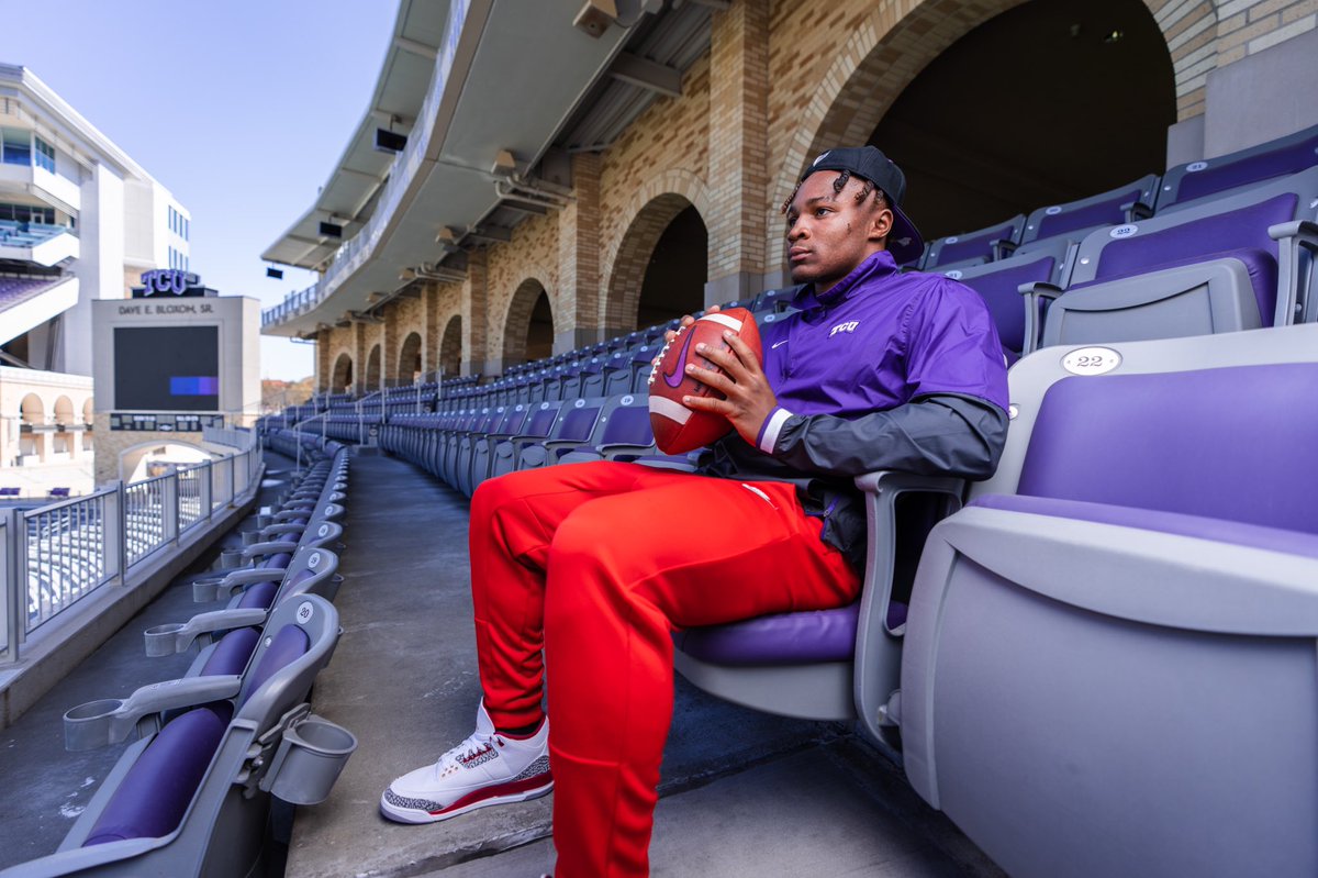Enjoyed TCU a lot. I’ll most definitely be back💜🖤
<a href="/AnthonyJonesFB/">Anthony Jones Jr</a> <a href="/TCUFootball/">TCU Football</a>