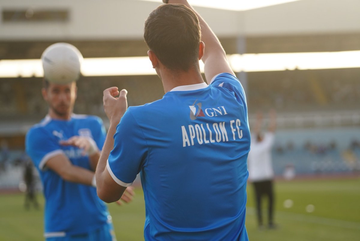APOLLONOFFICIAL's tweet photo. 📸 #GamePhotos | Τα πρώτα κλικς από την προθέρμανση
#ApollonFC #WeAreOne #ApolAris #GNI https://t.co/QIU7HtNB2V