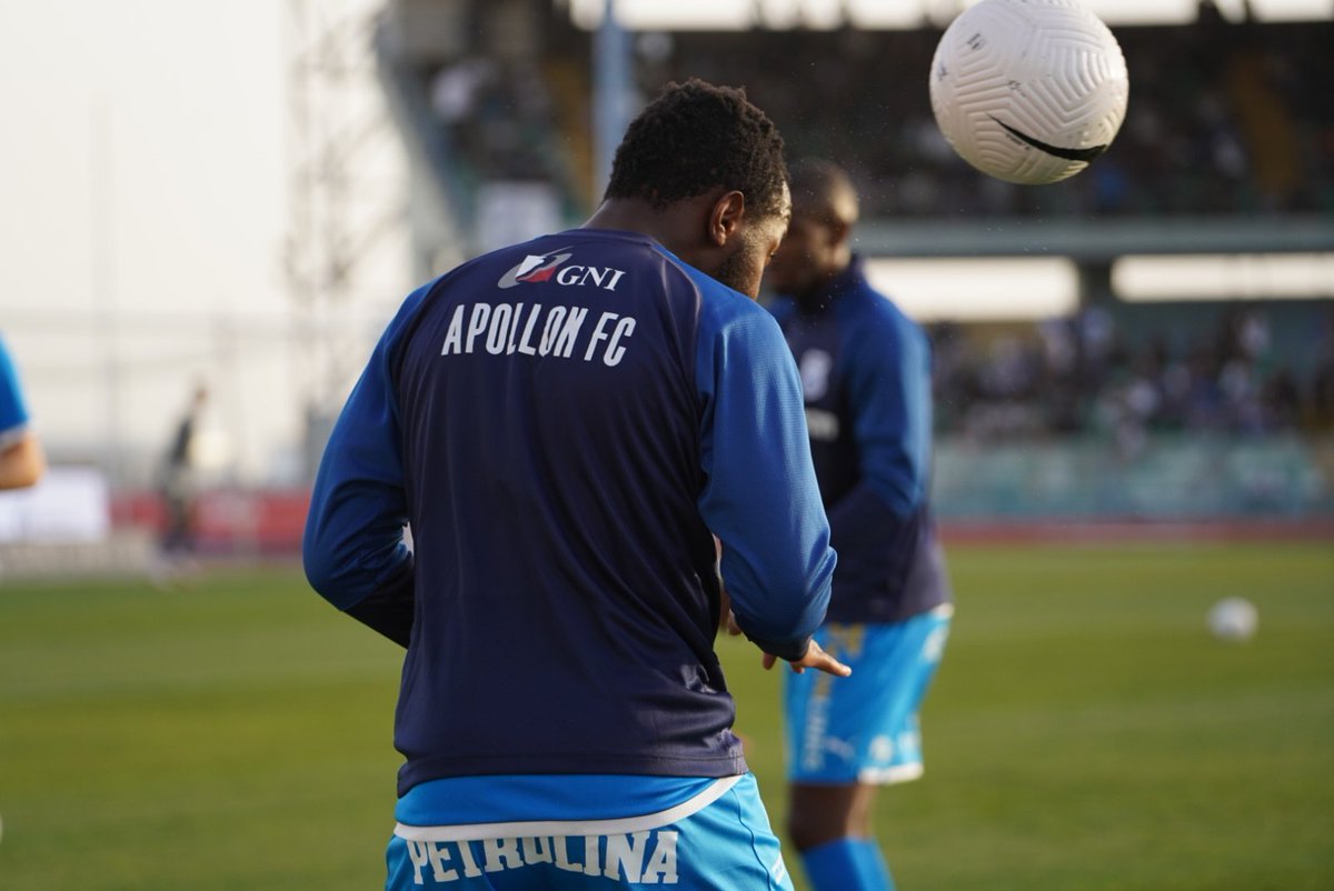 APOLLONOFFICIAL's tweet photo. 📸 #GamePhotos | Τα πρώτα κλικς από την προθέρμανση
#ApollonFC #WeAreOne #ApolAris #GNI https://t.co/QIU7HtNB2V