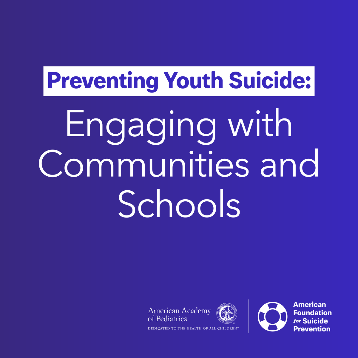 American Foundation for Suicide Prevention tweet media