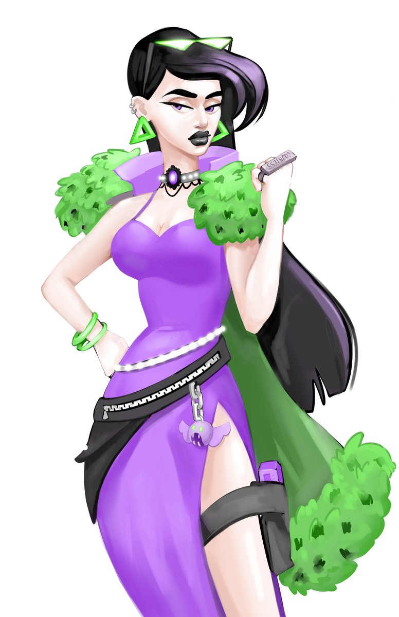 VQGamesOfficial's tweet photo. gm! Woke up to some more new art. Shout out to @cryptostacys for providing the art on this one! And a nice little hint on who she might be as well!

For the 14 Days of VQ tonight is poker night! 6pm EST and you can get the link in the discord, no signup required! https://t.co/ISctYbDzq4