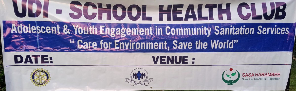 Getting ready for Tuesday 5th at Sigomere; 6th at Ugunja &amp; 7th @ sidindi. Engaging young people in community sanitation services during school holiday.