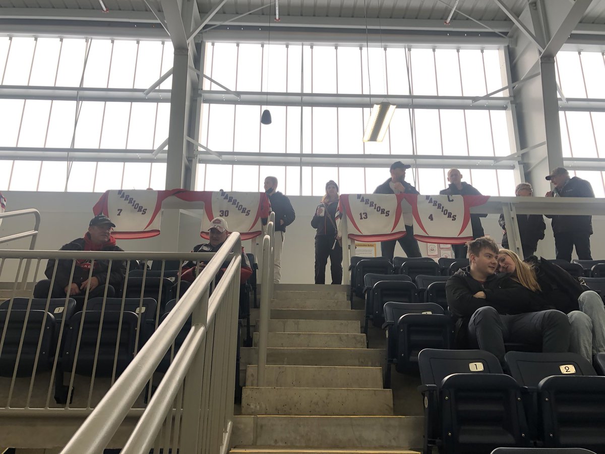 SSNS_Prov2022's tweet photo. Halifax west fans are getting ready to cheer loud! Starting to pile in and take their seats. https://t.co/IdjVQcJHnA