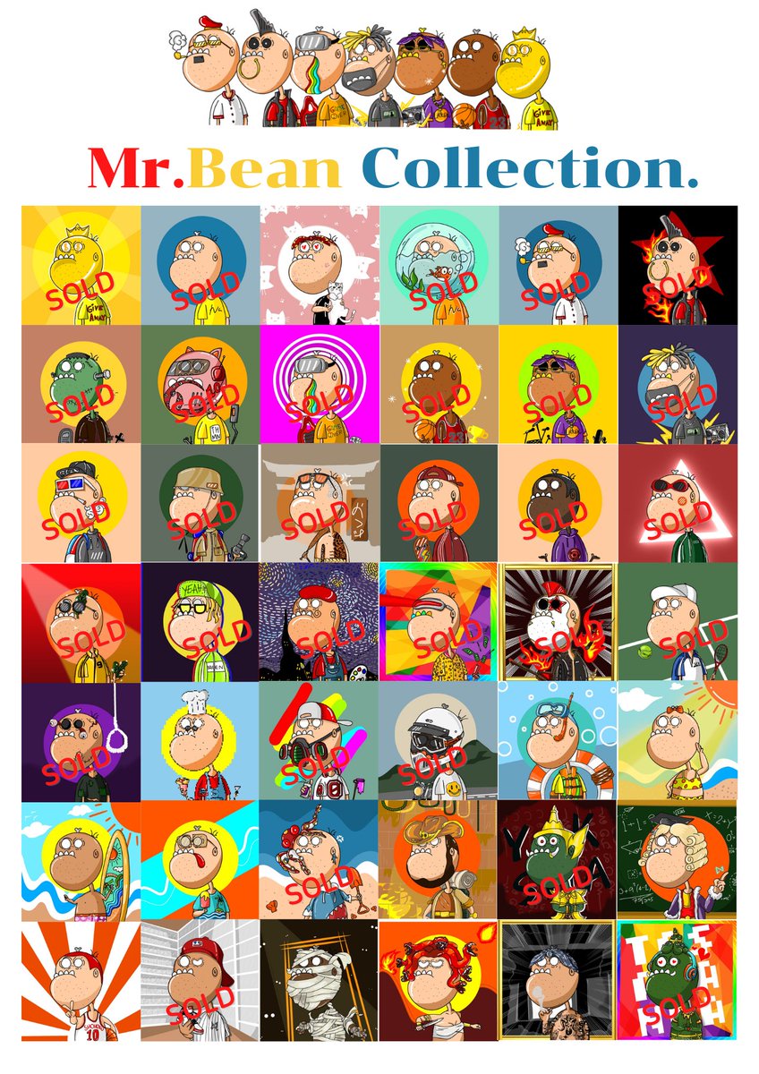 Mrb_ean's tweet photo. Mr.bean Update On @ParasHQ ! 
น้องเดินทางมาถึงชิ้นที่ 50 แล้วครับ  ขอบพระคุณพี่ๆมากๆที่ชื่นชอบน้องครับ เราจะทำงานออกมาตาม raodmap อย่างแน่นอนครับ แวะมาเยี่ยมชมน้องๆได้ที่ https://t.co/FfFoq5NJCl

#NFTTHAILAND #NFTCommmunity #NFT #NFTJapan #NFTcollections #NFTshill #NFTdrops https://t.co/zcA7w6FtaF