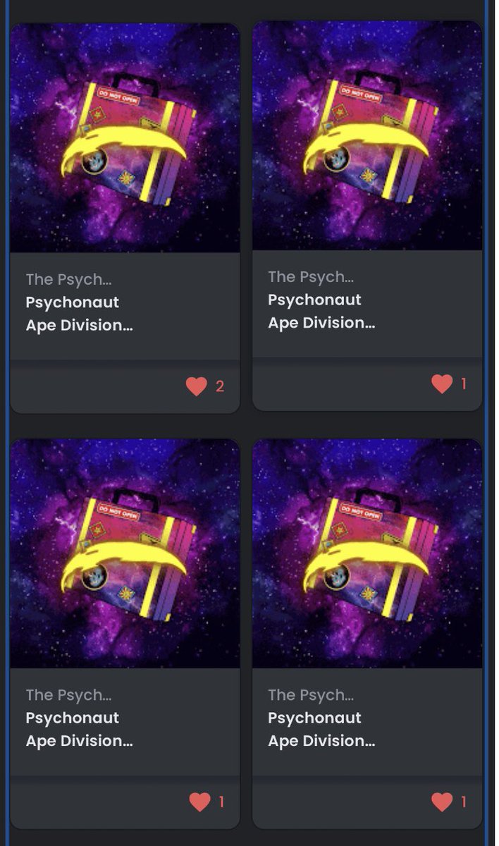 _nk665_'s tweet photo. @JOEYFITNESS @PsychonautApeD Bruhh! I just cant wait anylongerrr!!!๐
Lfgoooo!!! ๐๐๐ป #PAD #Psychonauts #Psychedelics #NFTCommuntiy #NFTCollection #MintLiveNow #LFG ๐๐๐ป๐ https://t.co/H2XswJjtxJ