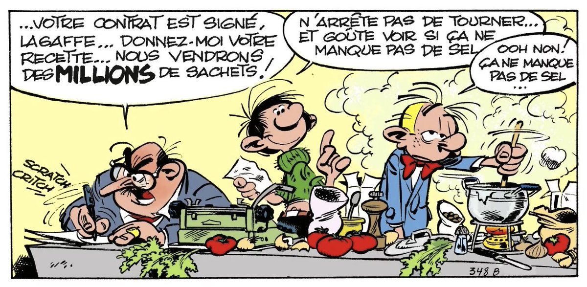 Franquin_Cie's tweet image. Votre contrat est signé. #Gaston #Lagaffe