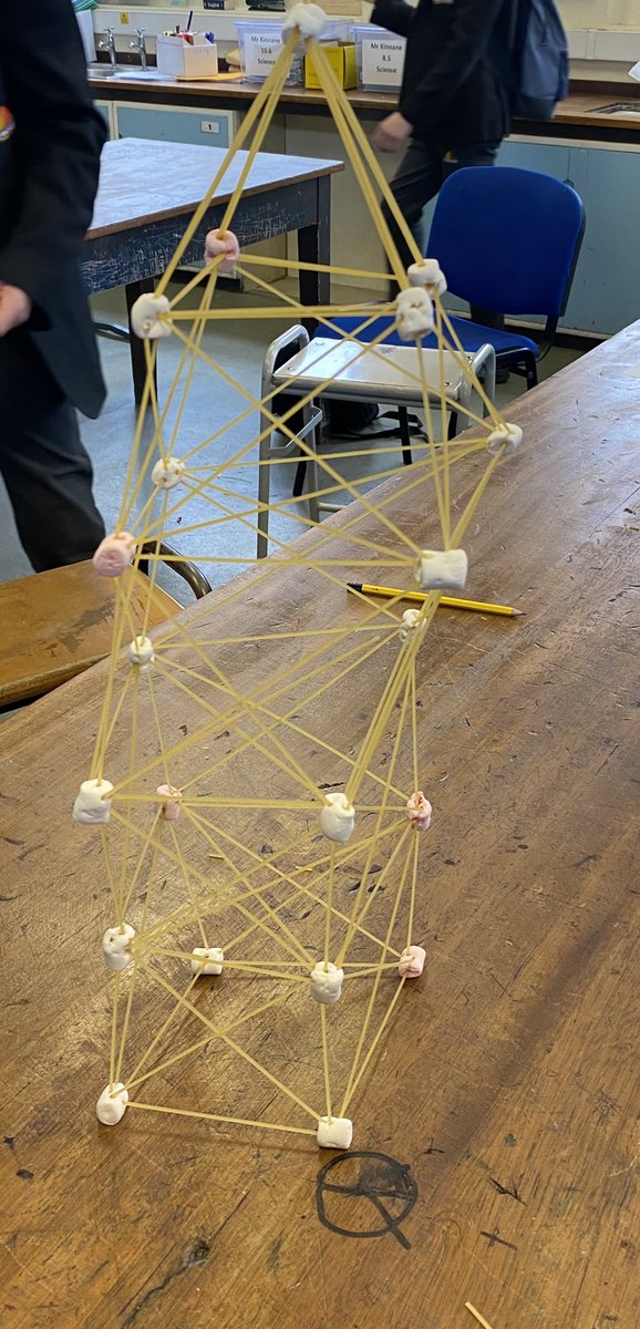 NatalieConlan's tweet photo. Last day of term Friday and year 9 made spaghetti towers period 5! @_CPAcademy_ 👷‍♂️👷‍♀️ https://t.co/pRtnexVU9o
