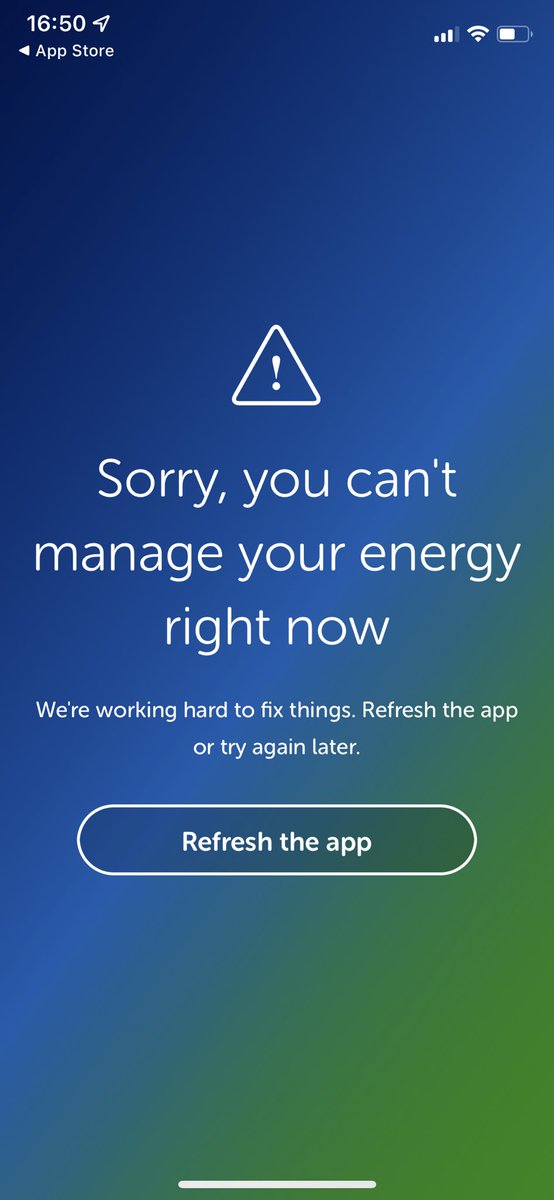 smdavies1983's tweet photo. @YourSSE Why can’t I manage my account using your app? Also, I gave you a reading on 25/03 and 31/03 and neither have registered on my account - gas usage is showing as zero for the whole of March #NotSoSmartMeter @MartinSLewis @ofgem https://t.co/0BfH8L2Kjx