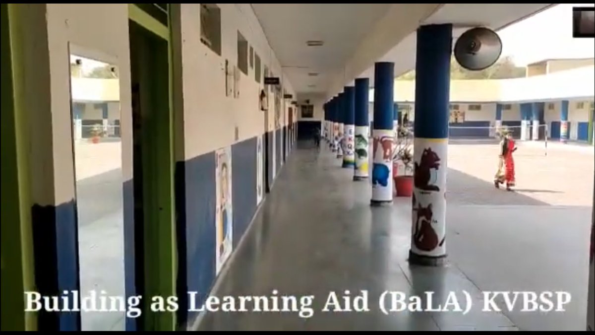 JHA_DHIRENDRA1's tweet photo. New looks -New session. Primary section of KV Bilaspur welcoming all students in BALA : Building as learning aid. Link - https://t.co/v5wCQ62e09 #BuildingAsLearningAid #BALA #NipunBharat @KVS_HQ @RaipurRo @Vinod_Kumar02 https://t.co/dc3jfvR4Tv