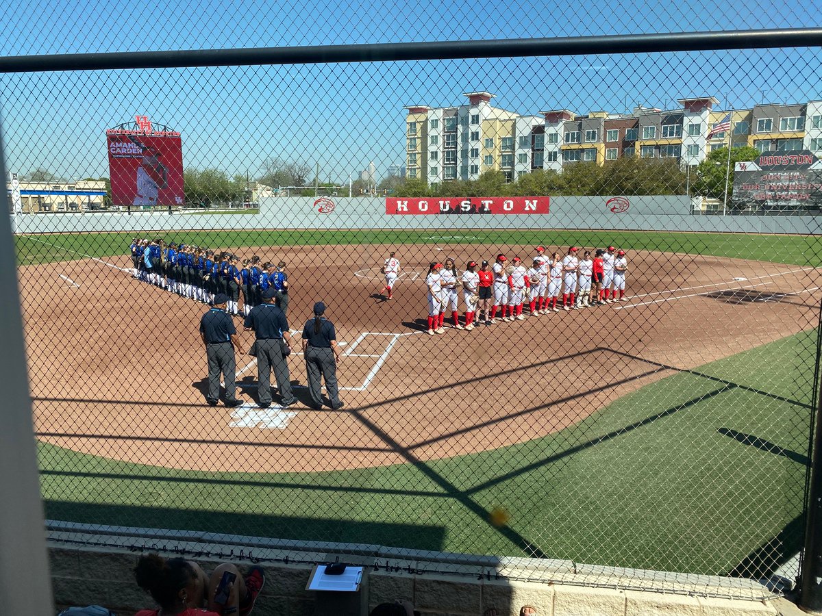 Sunday Softball as <a href="/UHCougarSB/">Houston Softball</a> eye a sweep of <a href="/MemphisSoftball/">Memphis Softball</a>. Join <a href="/jaylinbaldridge/">Jaylin Baldridge</a> and me now on ESPN+!