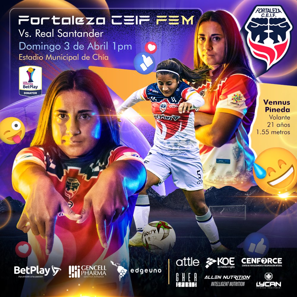 FortalezaFC_Of's tweet photo. Estamos mรกs preparados que la changua que me sirviรณ mi mami ๐ฒ
ยกVAMOS CON TODA MI #FortaFEM! https://t.co/Qy7pXvmLzk