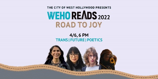 #WeHoReads #RoadToJoy ascends to where poetry meets science fiction meets activism. Featuring Ava Dadvand, Ryka Aoki, Harry Josephine Giles, and Simba the Poet, w/host Brian Sonia-Wallace. @HJosephineGiles @ryka_aoki @simba_alik @wehocity @WeHoArts