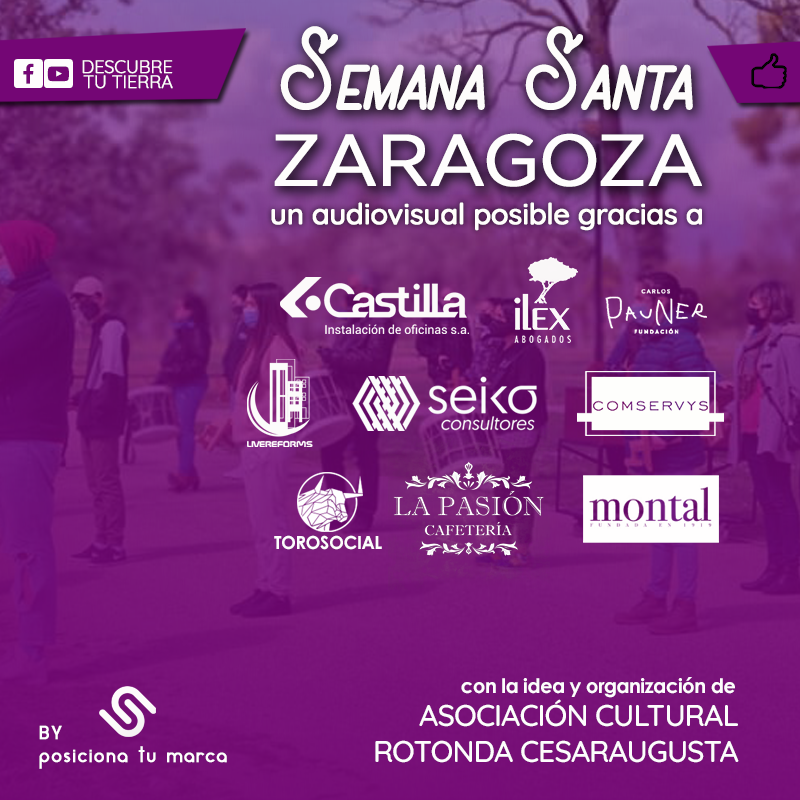 descubretierra's tweet photo. 💥 #ESTRENO💥 ESTE JUEVES 7 DE ABRIL NO TE PIERDAS EL #AUDIOVISUAL SOBRE LOS PREPARATIVOS DE LA SEMANA SANTA DE #ZARAGOZA 

@CarlosPauner @imanolsanchez @RotondaZaragoza @Jorge_Sese se adentran en las principales cofradías de la ciudad. https://t.co/KGXEI6xMRU