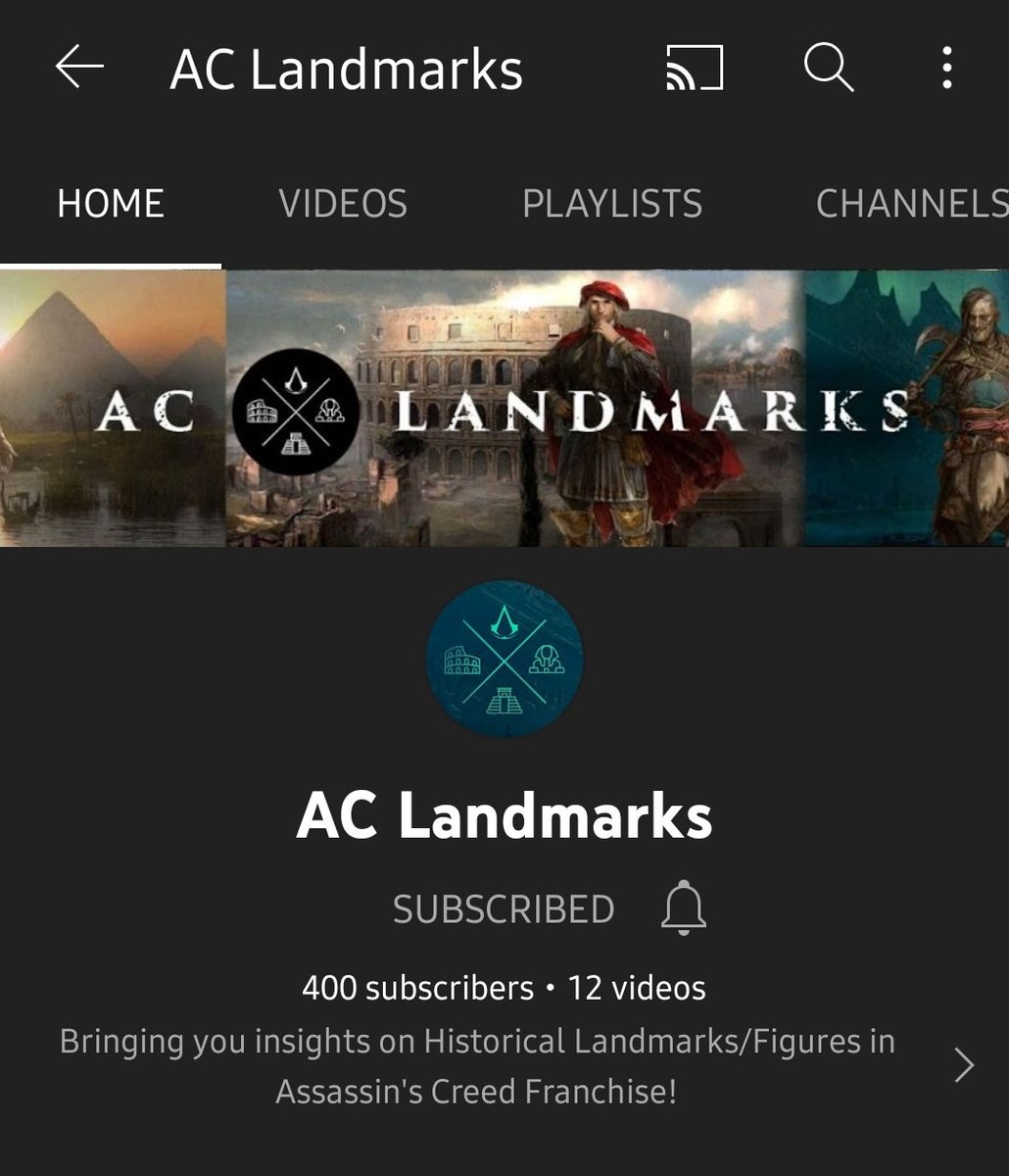 Izunt11's tweet photo. @ac_landmarks @YouTube Been subscribed for a while now! I am from Bulgaria. https://t.co/SN2gcahhh0