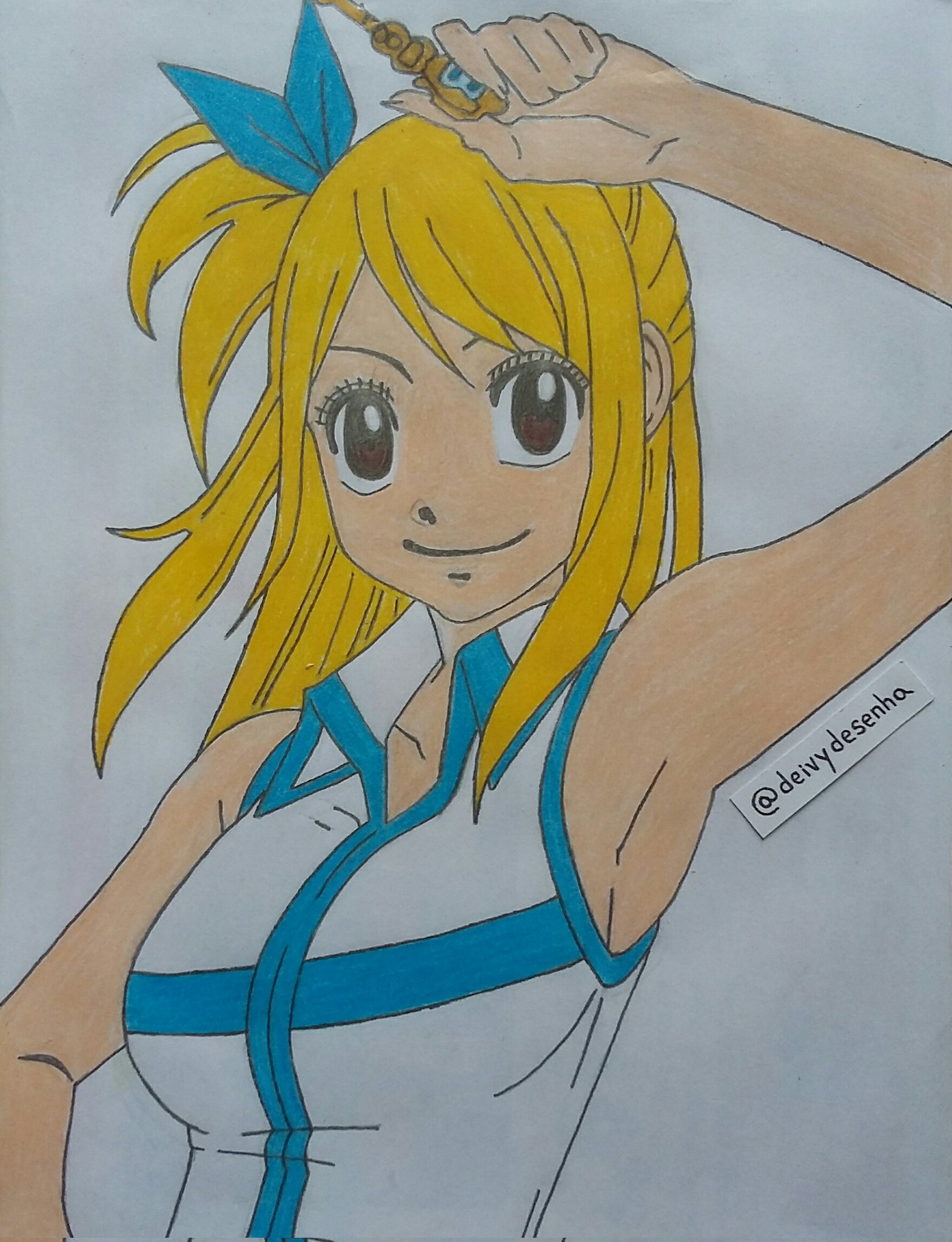Lucy Fairy Tail Drawing