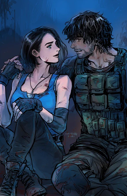 Happy anniversary to Resident Evil 3 Remake!🥰

#REBHFun #ResidentEvil #JillValentine #CarlosOliveira 
