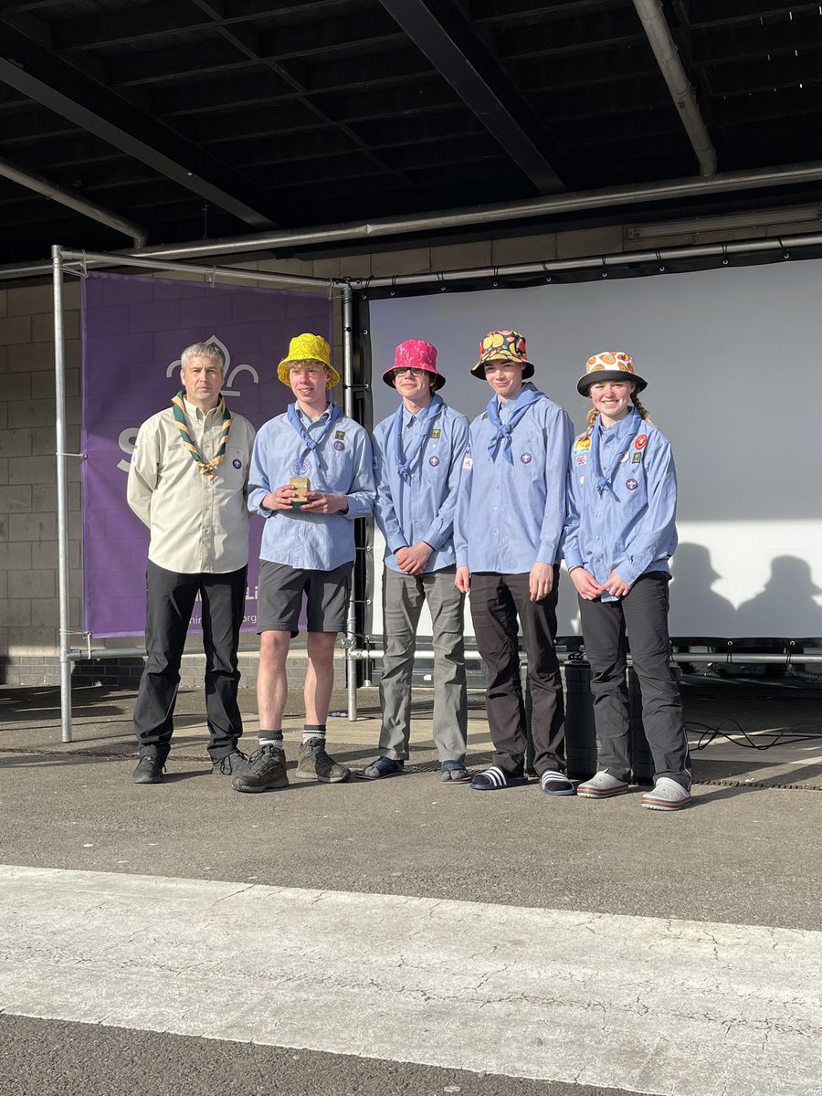 Congratulations to Cheshire Borders Explorer winners team 506 from 4th Heswall #cheshirehike