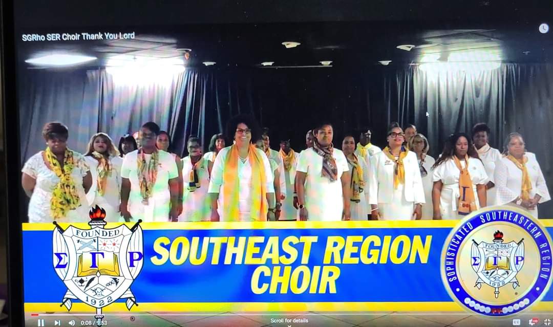 SEREGIONSGRHO's tweet photo. No better way to wrap up the 82nd Southeastern Regional Conference than with Praise & Worship! We are indeed in our Recovery Season!
Special acknowledgement to Region Chaplain Wendella McGaha for a phenomenal program!
#SERegionSGRho #SER82 #PraiseAndWorship #LegacyOfExcellence https://t.co/feaM11TidD