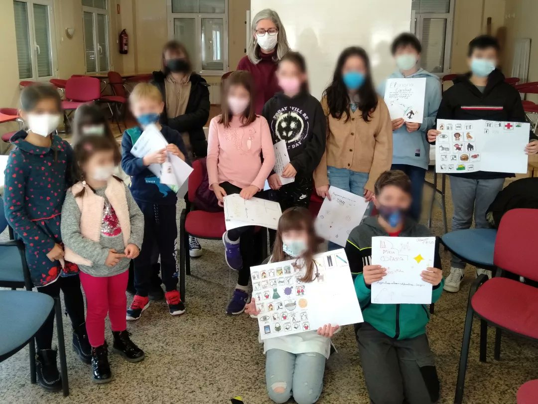 VqCuenta's tweet photo. Esta mañana #Villaquilambre ha acogido un taller de sensibilización de la infancia sobre el espectro autista impartido por Laura G. Bécares.

Gracias a las personas anónimas e instituciones que lo han hecho posible, a las familias socias y a las participantes.
#DiaMundialAutismo https://t.co/R1yhCFB91S